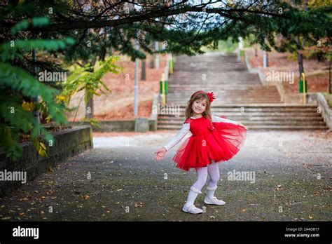 The Red Dressed Girl At The Park Telegraph