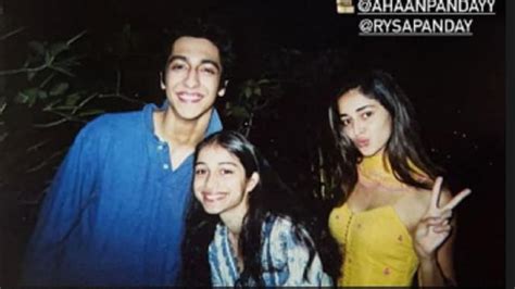 Ananya Panday Rysa And Cousin Ahaan Are Sibling Goals In These Throwback Pics India Today
