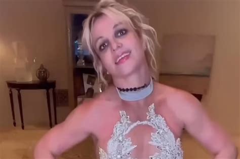 Watch Britney Spears Show Off Wild Dance Moves In A Skimpy Grey Dress Page 2 Of 7