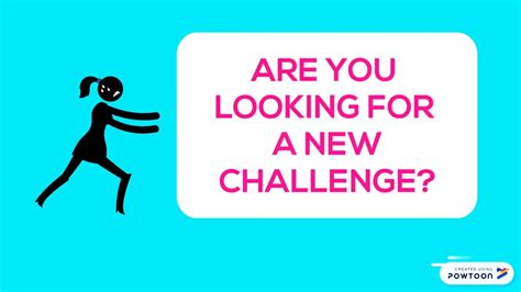 Are You Looking For A New Challenge Youtube