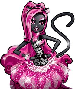 ♥Freaky• MH♥ — Catty Noir Artwork PNG By: Frida with Logo (freaky...