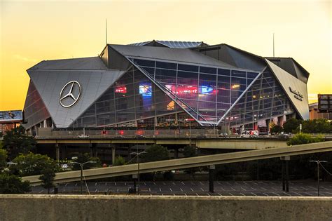 Mercedes Benz Stadium Architect Magazine Hok Atlanta Georgia