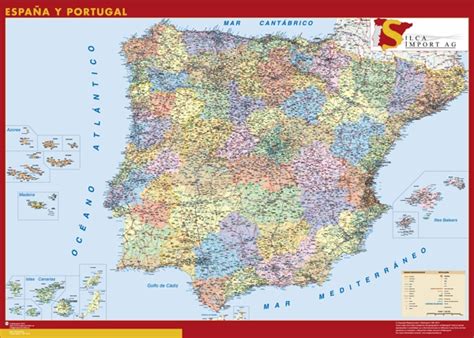 Mapa Espana Personalizado Mapas Murales Espana Y El Mundo Images