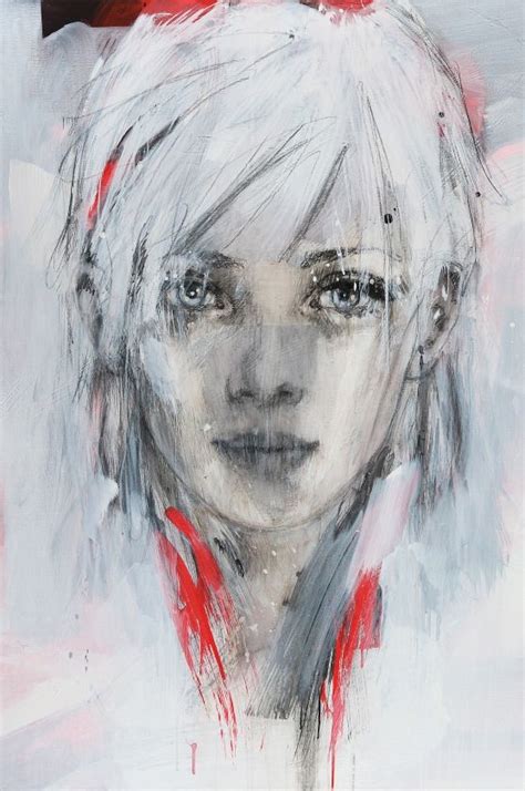 Christine Comyn Ruby Portraiture Painting Watercolor Portrait