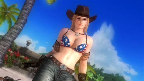 Dead Or Alive 5 Last Round Character Tina Official Promotional Image Mobygames