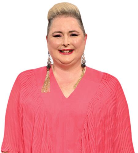 Siobhán Mcsweeney Pink Dress Half Body Buddy Celebrity Cutouts