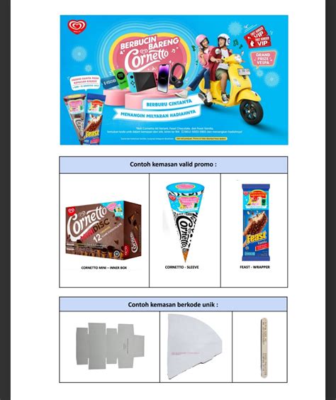 Undian Cornetto Berhadiah Vespa CariKuis Com