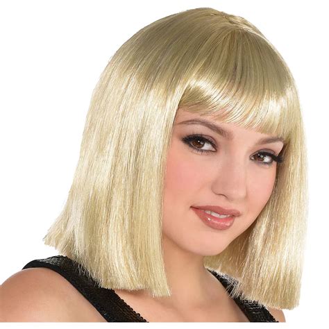 Adult Blonde Bob Wig Party City Canada