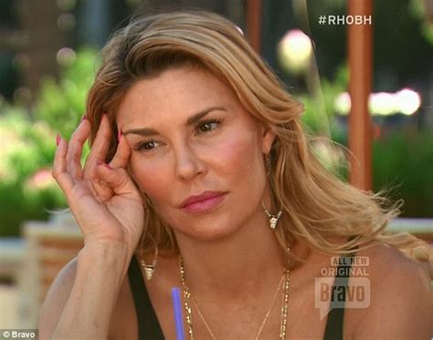 Real Housewives Brandi Glanville Openly Shows Disdain For Ex Husband