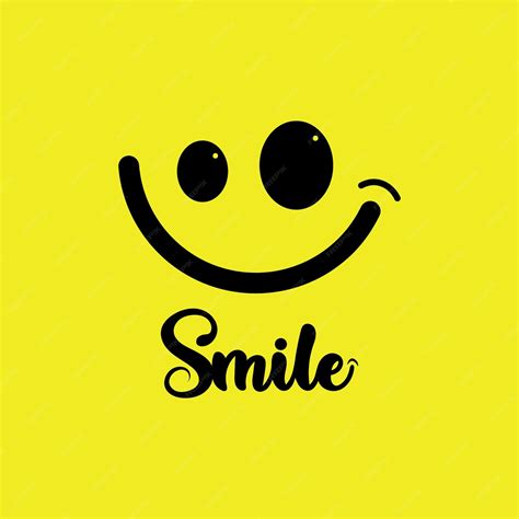 Premium Vector Smile Icon Smile Logo Vector Design Happy Emoticon