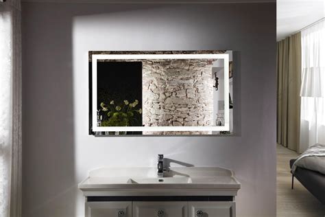 In compact bathrooms, a lighted vanity mirror allows you to accomplish two tasks at once by providing reflection for any vanity needs as well as an ample source of functional light. 20+ Extra Wide Bathroom Mirrors | Mirror Ideas