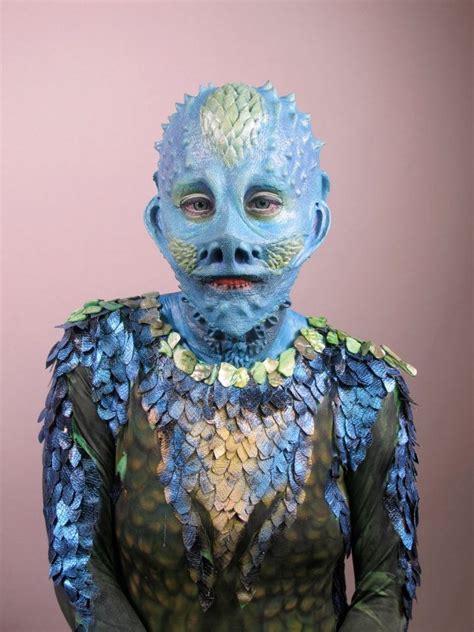 Look At Those Scales They Are Individually Painted Special Fx Makeup
