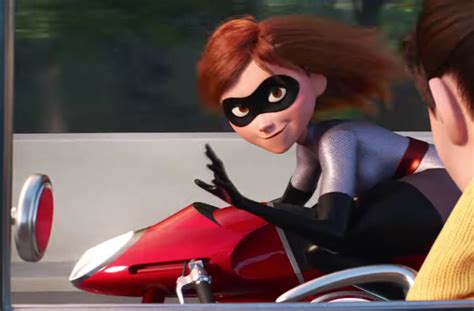 ‘incredibles 2 Sneak Peek Elastigirl And Mr Incredible Jump Back Into Action And “normal