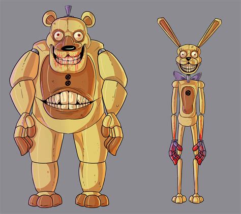 How To Draw Spring Bonnie Into The Pit This Is Me Making A Spring