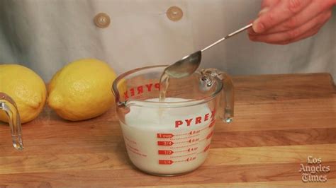 Make Your Own Buttermilk With Milk And Lemon Juice Or Vinegar