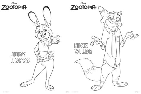Mr Hopps Coloring Pages Coloring Pages