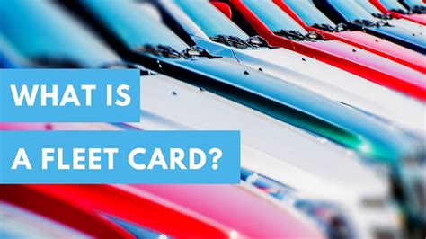 Maximize your fleet's fuel savings and choose from sunoco's four commercial gas credit card programs. What Is a Fleet Card? - YouTube