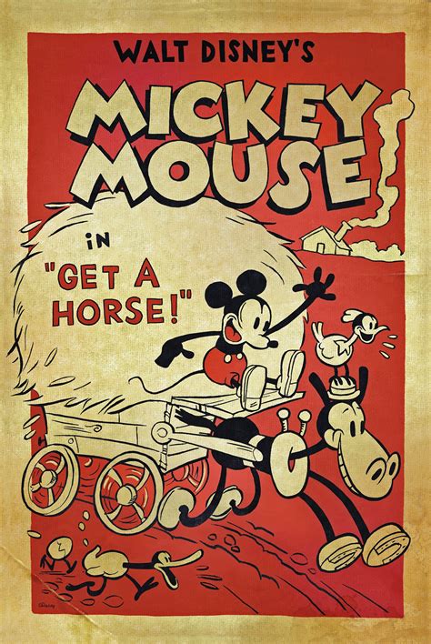 Mickey Mouse Movie Poster Replica 13 X 19 Photo Print Etsy Disney