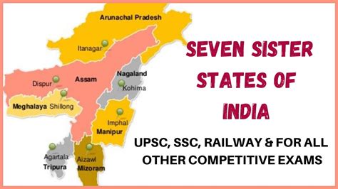 Seven Sister States Of India Youtube