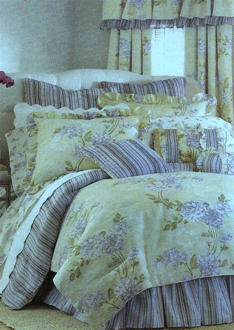 Update your guest room or teen's room with this lovely floral comforter. 10pc QUEEN Floral Green,Lavender Lilac Comforter+Sheets | eBay