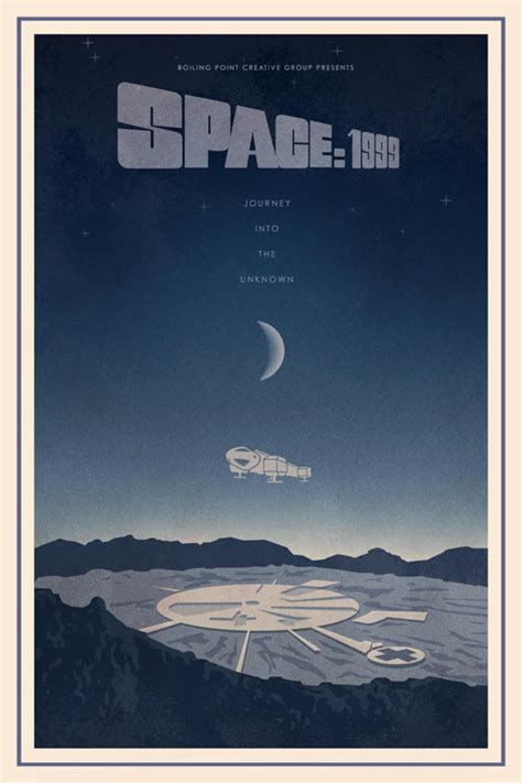 The Space1999 Poster 70s And 80s Sci Fi Collection Etsy