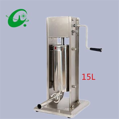 Commercial Manual Stainless Steel Vertical Sausage Stuffer Filler