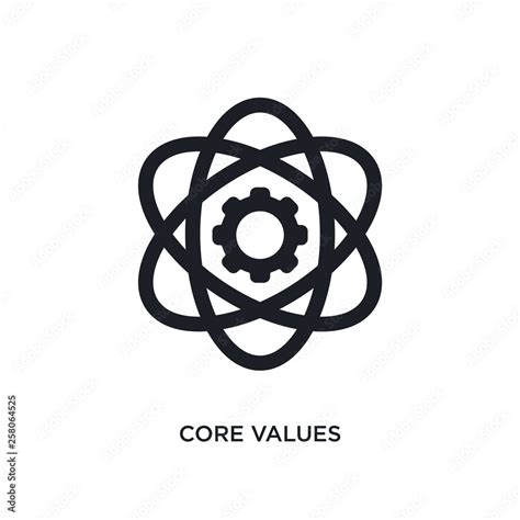 Core Values Isolated Icon Simple Element Illustration From General 1