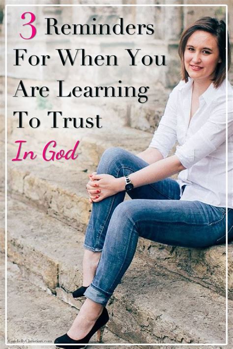 The Process Of Learning To Trust God Candidly Christian