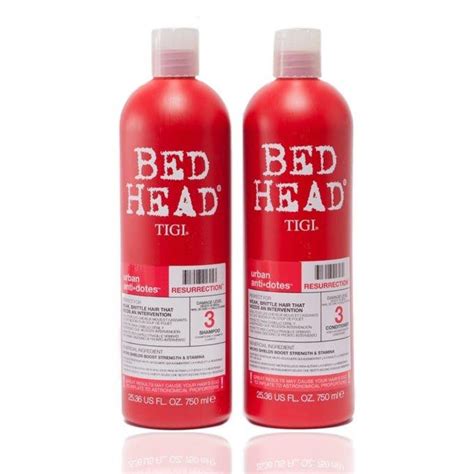 Bộ dầu gội xả Tigi Bed Head Rehab For Hair 750ml màu đỏ Bonita