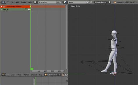 Create An Animation Walk Cycle In Blender Using Riy