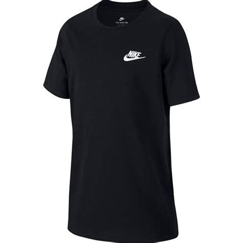 Nike T Shirt Nsw Futura Schwarz Kinder Unisportstorede