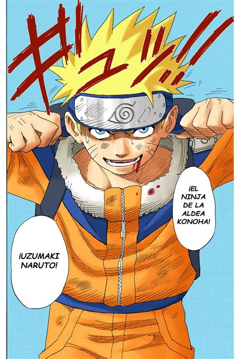 Naruto Manga Color En Español Naruto Manga Full Color Oficial Tomo Español Capitulos