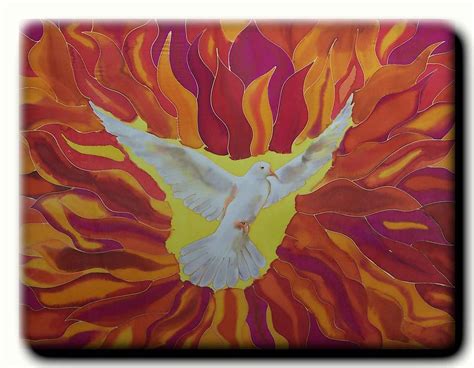 Tongues Of Fire Pentecost Catholic Holy Spirit Pentecost