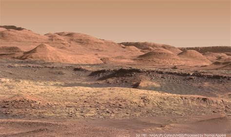 Learn more about our past, current and nasa's twin robot geologists, the mars exploration rovers, launched toward mars on june 10 and. Stunning new panorama of the foothills of Mount Sharp on ...