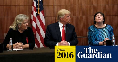 Bill Clinton Accusers Support Trump Video Global The Guardian