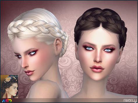 Sims 4 Hair Sims Hair Womens Hairstyles Sims 4