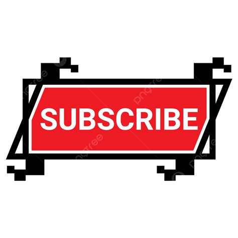 Youtube Subscribe Button Clipart Transparent Png Hd Transparent