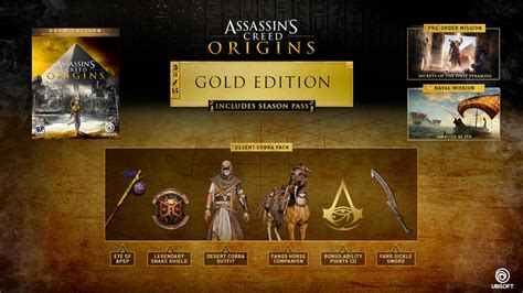 Assassin S Creed Origins Gold Edition Press Kit