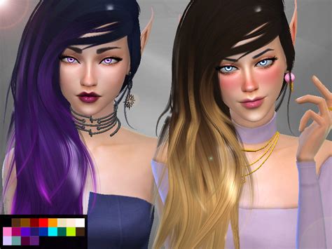 The Sims Resource Retexture Hair Stealthic Vanityneed Mesh