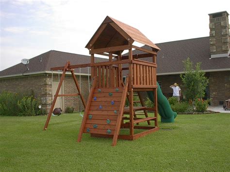 Triton Playset Diy Wood Fort And Swingset Add On Plans