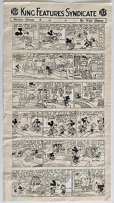 comicsvalue com Walt Disney Planche originale Française Mickey Mouse auction details