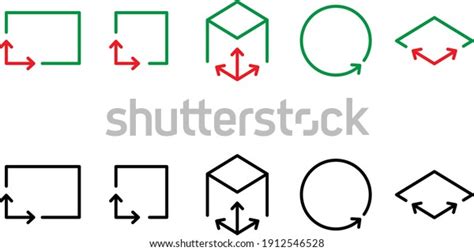 Area Icon Vector Illustration Stock Vector (Royalty Free) 1912546528