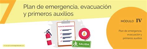 Plan de emergencia evacuación y primeros auxilios Curso de PRL