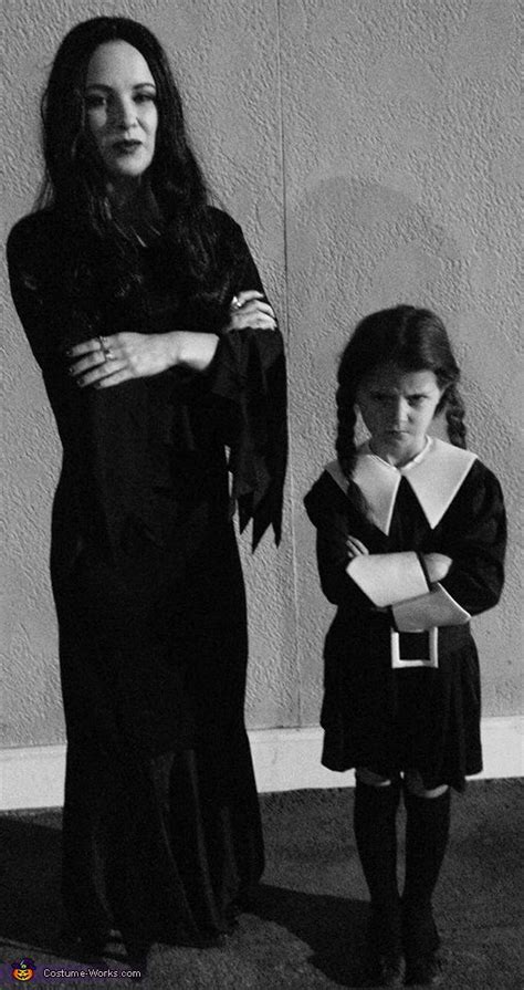 Morticia And Wednesday Addams Halloween Costume Contest My Next