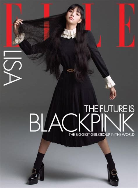 Blackpink Cover Elle Magazines October Issue That Grape Juice