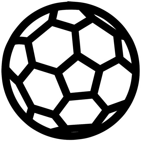 Download Soccer Ball Outline Svg Png Icon Free Download (#21555 ...