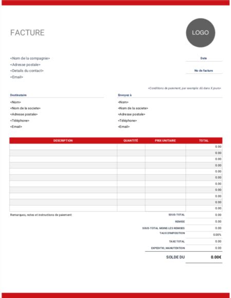 exemple facture auto entrepreneur sans tva