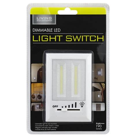 Living Solutions Dimmable Led Light Switch 1source