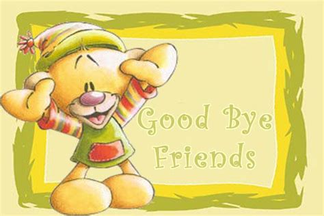 Send Free Ecard Good Bye Friends From