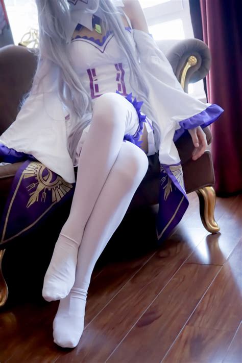 Emilia Ero Cosplay Fabulously Frilly Sankaku Complex